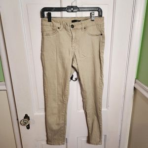 1822 Denim Skinny Pants in Beige